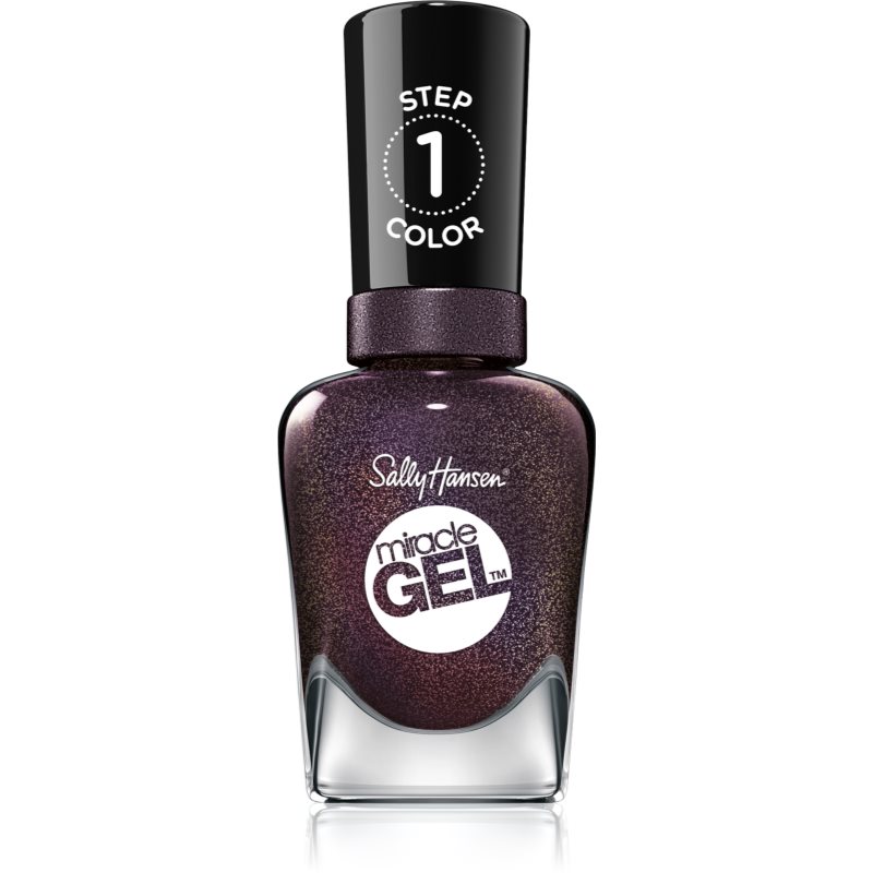 Sally Hansen Miracle Gel™ gel de unghii fara utilizarea UV sau lampa LED culoare Starry Night 14,7 ml