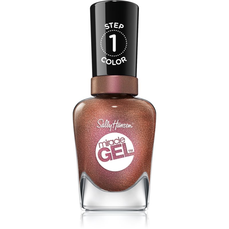 Sally Hansen Miracle Gel™ gel de unghii fara utilizarea UV sau lampa LED culoare One Shell Of Party 14,7 ml