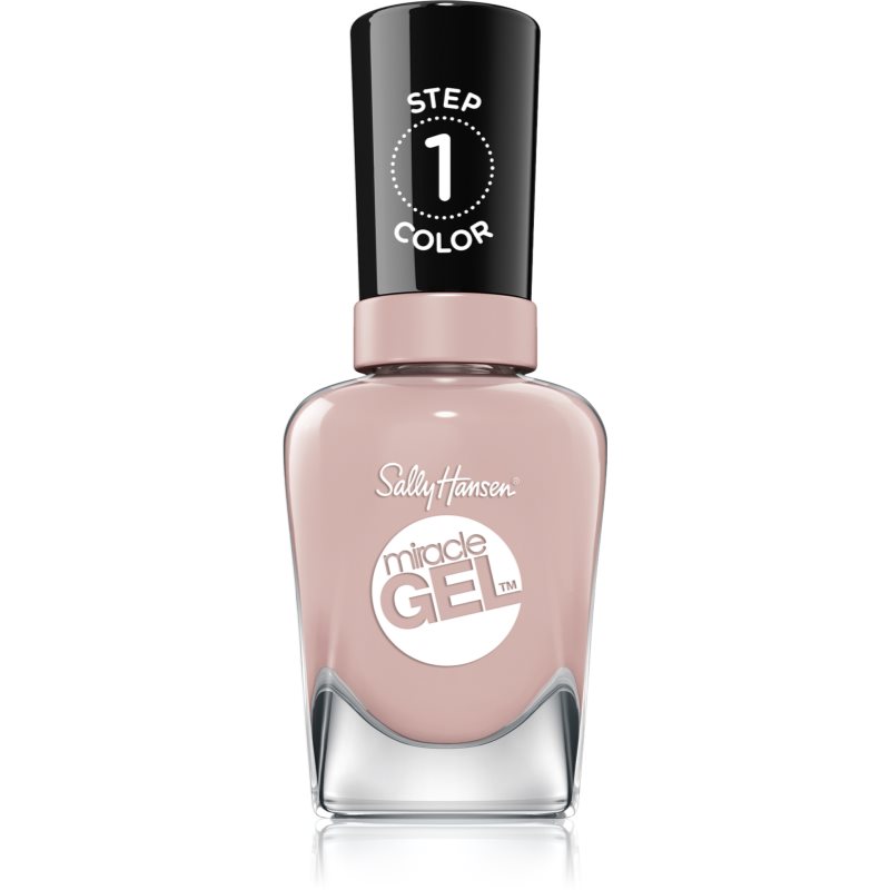 Sally Hansen Miracle Gel™ gel de unghii fara utilizarea UV sau lampa LED culoare Shock & Mauve 14,7 ml