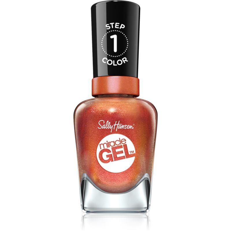 Sally Hansen Miracle Gel™ gel de unghii fara utilizarea UV sau lampa LED culoare 052 Sundown Socialite 14,7 ml