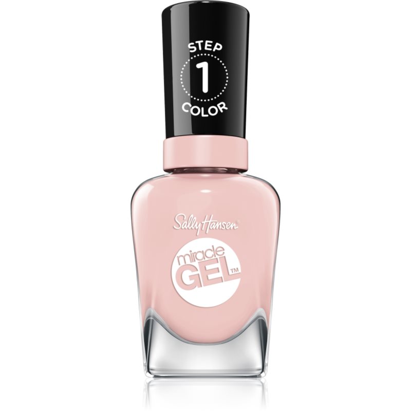 Sally Hansen Miracle Gel™ gel de unghii fara utilizarea UV sau lampa LED culoare 248 Once Chiffon A Time 14,7 ml