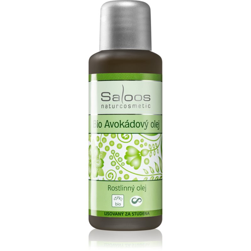 Saloos Oleje Lisované Za Studena Avokádový Bio bio avokádový olej 50 ml