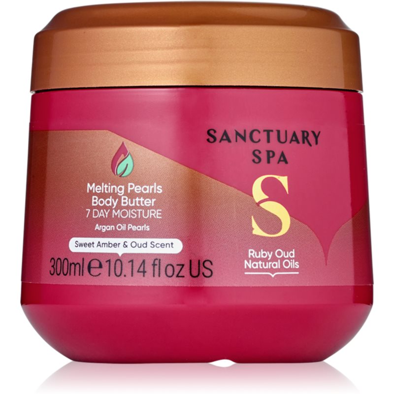 Sanctuary Spa Ruby Oud unt pentru corp, hranitor 300 ml