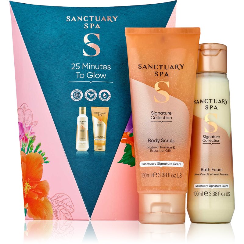 Sanctuary Spa Signature Collection set cadou pentru baie 25 Minutes To Glow