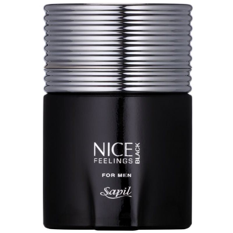 Sapil Nice Feelings Black Eau de Toilette pentru bărbați 75 ml