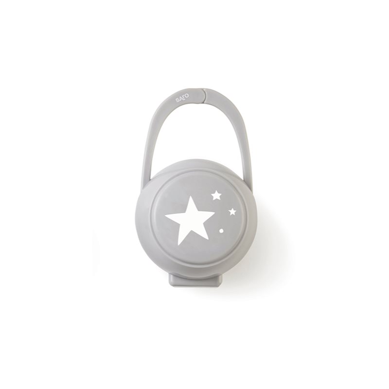 Saro Baby Pacifier Box Galaxy cutie pentru suzetă Grey 1 buc