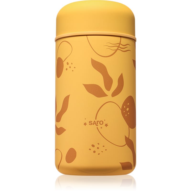 Saro Baby Liquid Thermo termos pentru mâncare Mustard 500 ml