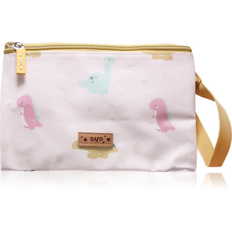 Saro Baby Lunch Bag sac pentru gustare Mustard 14,5x21,5 cm 1 buc