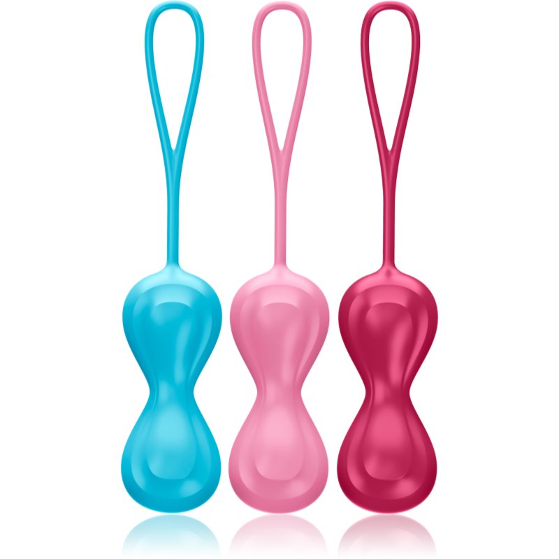 Satisfyer POWER BALLS DOUBLE bile vaginale 3 buc