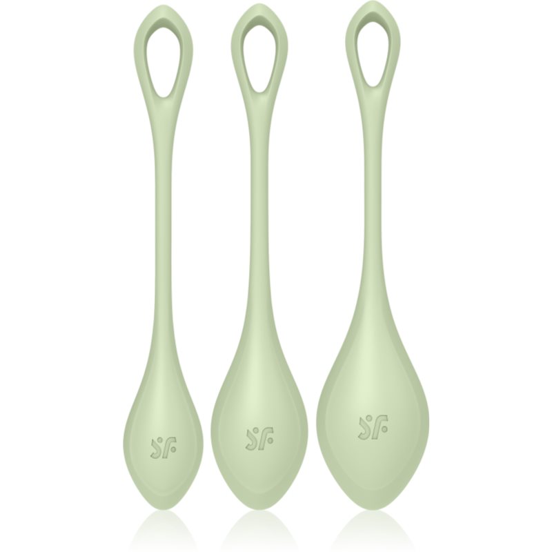 Satisfyer YONI POWER 2 TRAINING bile kegel Green 3 buc