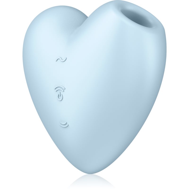 Satisfyer CUTIE HEART stimulator pentru clitoris Blue 7,5 cm