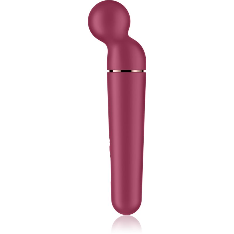 Satisfyer Planet Wand-er cap de masaj wine 30,5 cm