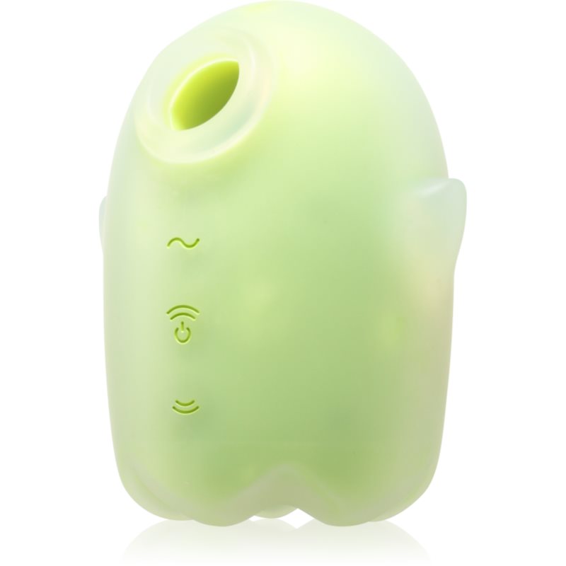 Satisfyer Glowing Ghost stimulator pentru clitoris Green 5.8 cm