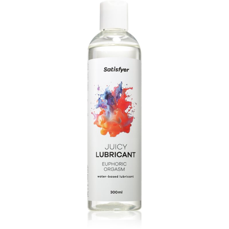 Satisfyer Juicy Lubricant gel lubrifiant cu aromă Euphoric Orgasm 300 ml
