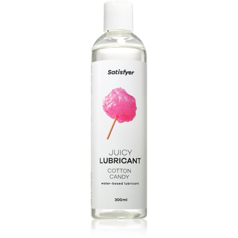 Satisfyer Juicy Lubricant gel lubrifiant cu aromă Cotton Candy 300 ml