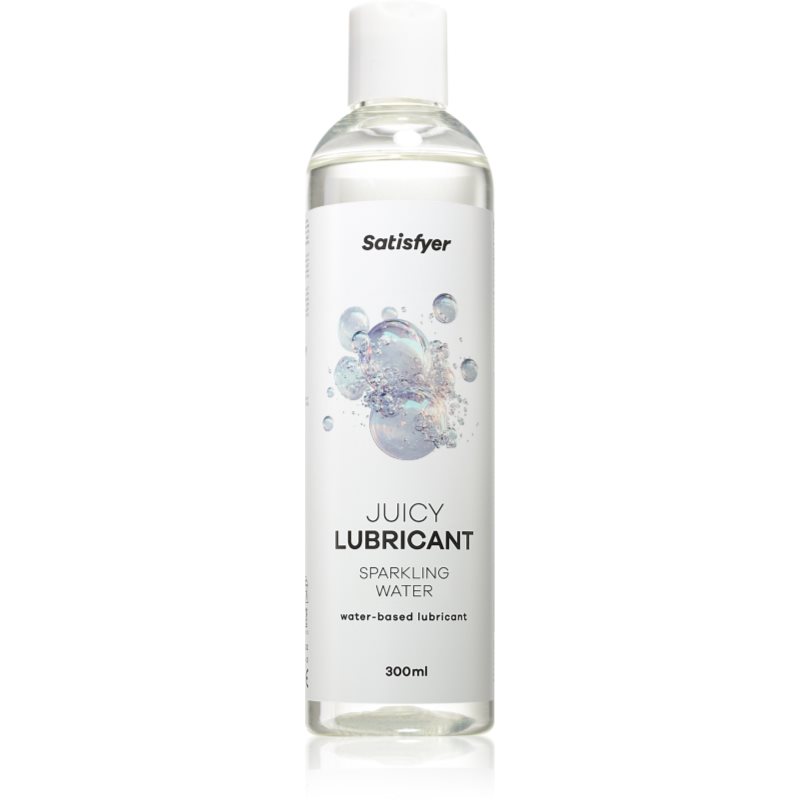 Satisfyer Juicy Lubricant gel lubrifiant cu aromă Sparkling Water 300 ml