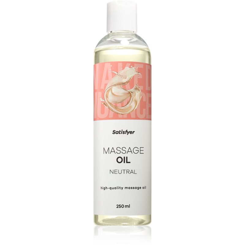 Satisfyer Massage Oil Neutral ulei de masaj fara parfum 250 ml