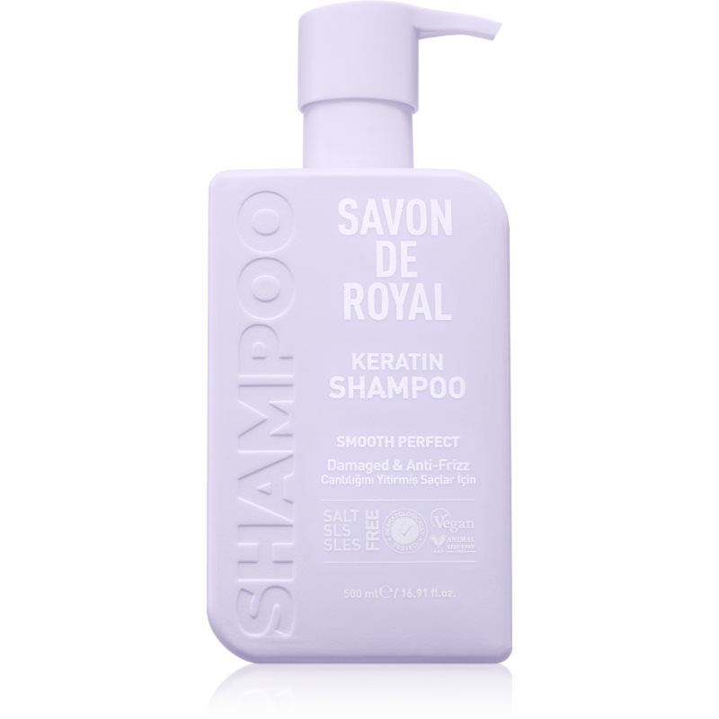 Savon The Royal Miracle şampon de netezire pentru par deteriorat 500 ml Savon The Royal Miracle şampon de netezire pentru par deteriorat 500 ml