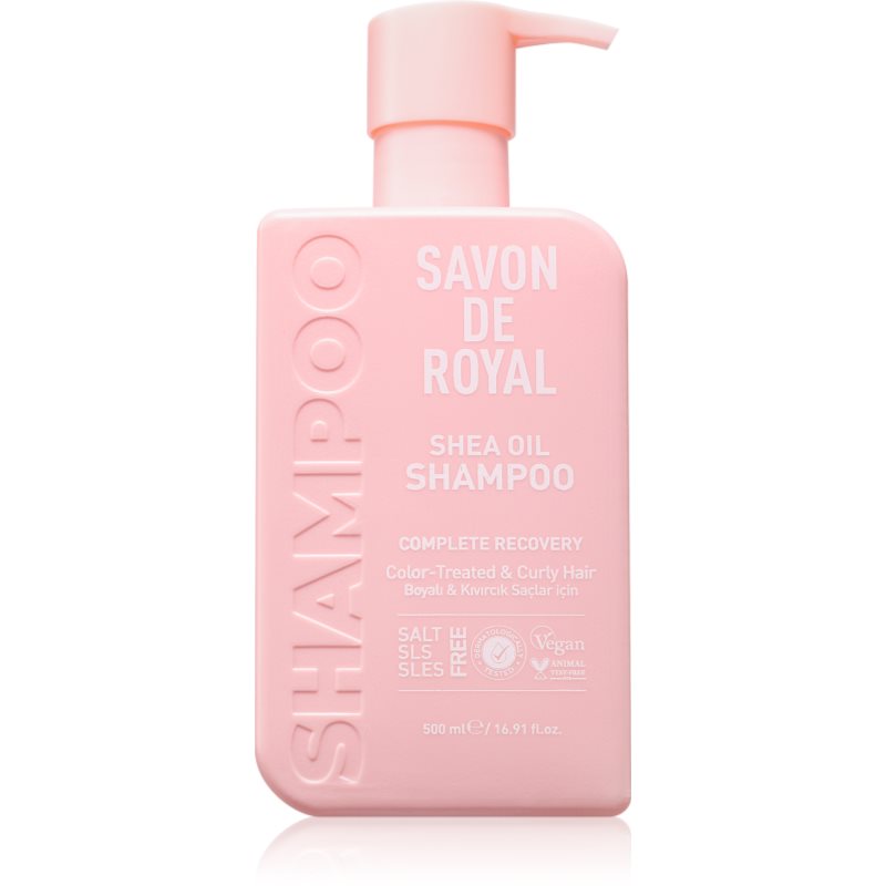 Savon The Royal Miracle șampon unt de shea 500 ml Savon The Royal Miracle șampon unt de shea 500 ml