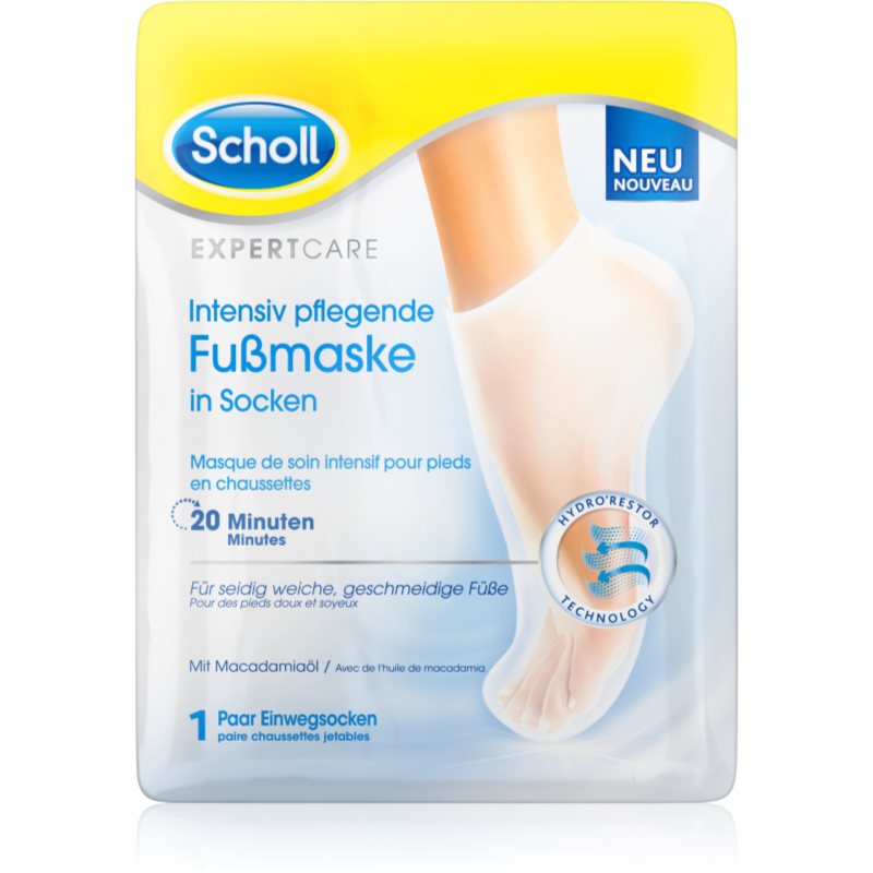 Scholl Expert Care mască hrănitoare profundă pentru picioare 1 buc