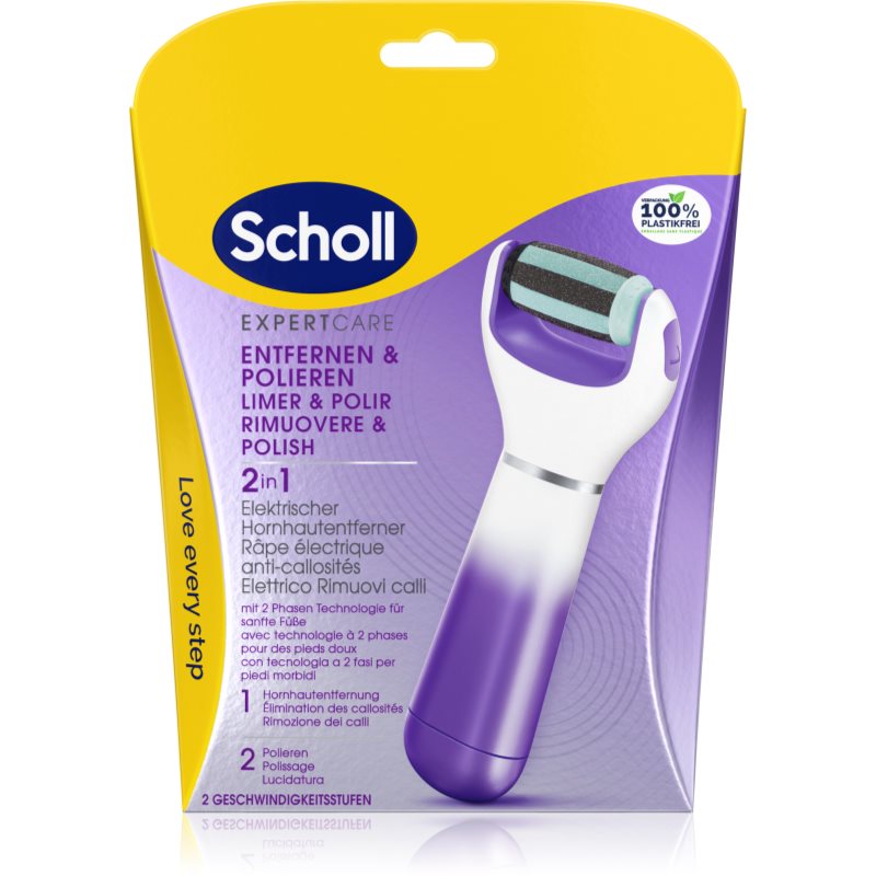 Scholl Expert Care File & Smooth pila electronica pentru calcaie 1 buc
