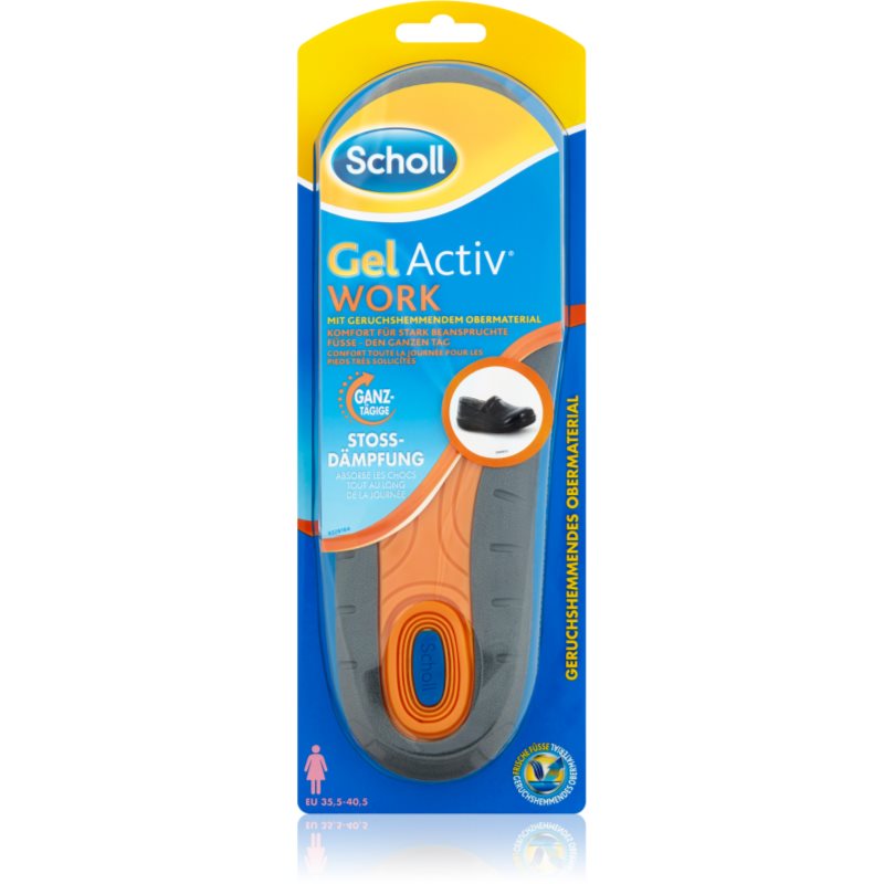 Scholl GelActiv Insole Work branțuri de încălțăminte 1 pereche