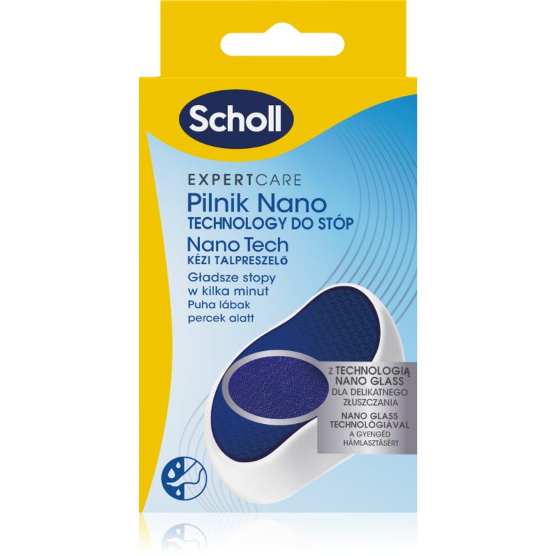 Scholl Expert Care Nano Foot File pila de unghii pentru calcai 1 buc