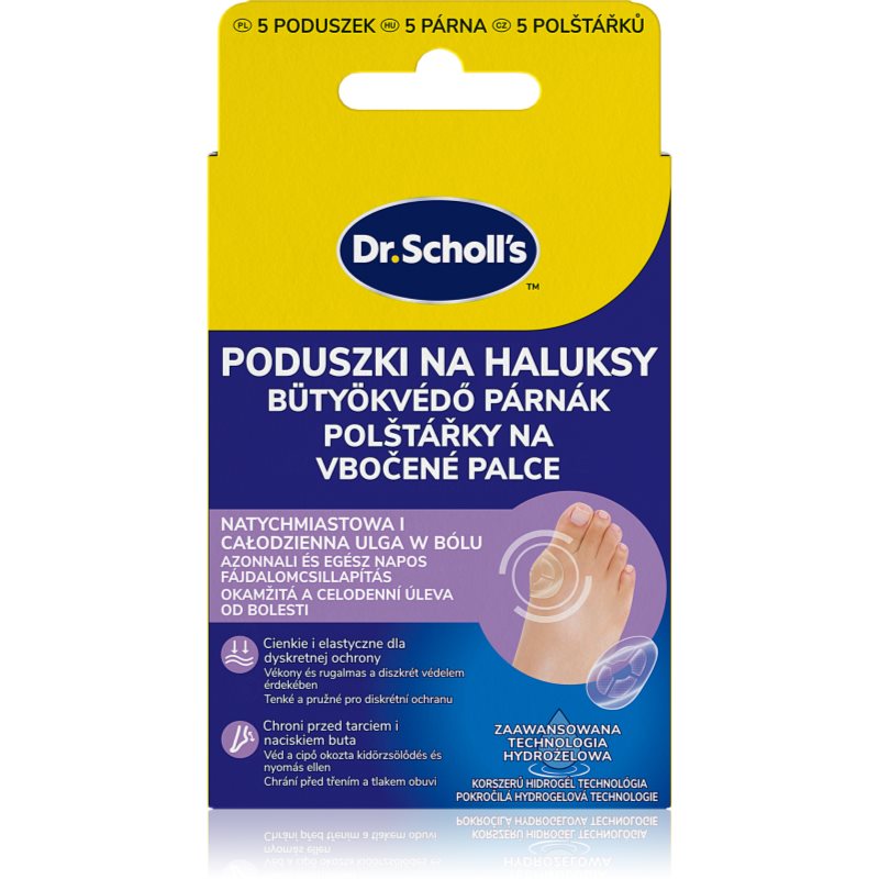 Scholl Dr. Scholl's Bunion Cushions pernuță protectoare pentru monturi 5 buc