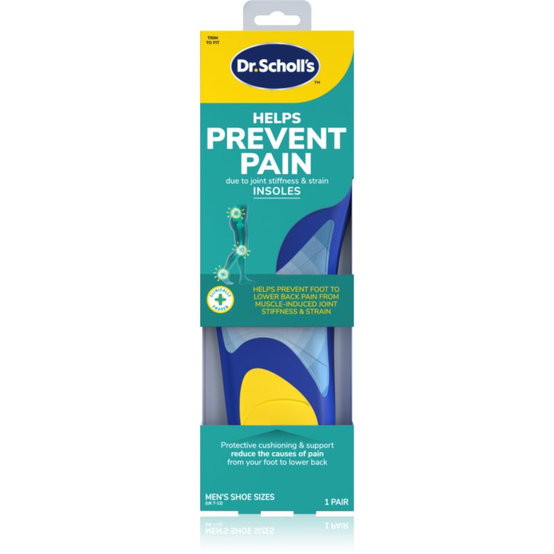Scholl Dr. Scholl's Prevent Pain branțuri de încălțăminte împotriva durerii mărime Large - Men's UK 7-12 1 pereche