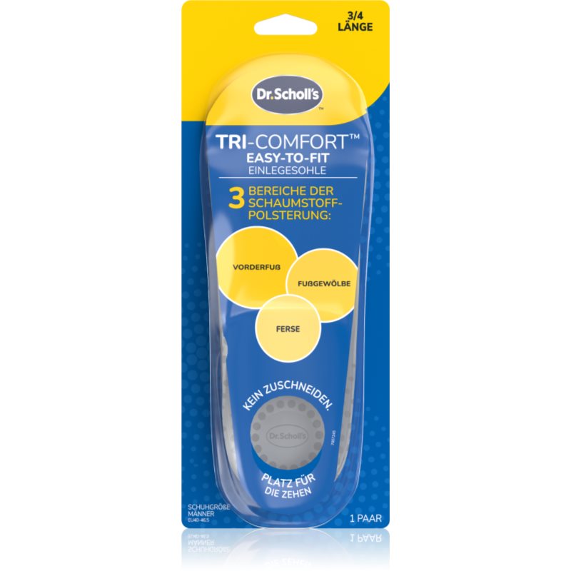 Scholl Dr. Scholl's Tri-Comfort branțuri de încălțăminte mărime Large - Men's EU 40 - 46.5 1 pereche