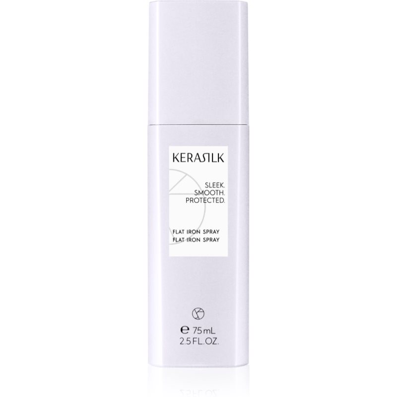 KERASILK Styling Flat Iron Spray spray cu protecție termică, pentru aranjarea cu placa și cu ondulatorul 75 ml