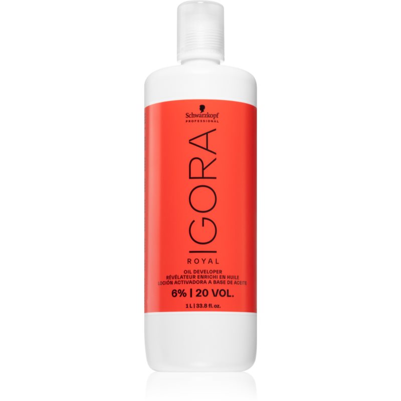 Schwarzkopf Professional IGORA Royal lotiune activa 6% / 20 Vol. 1000 ml