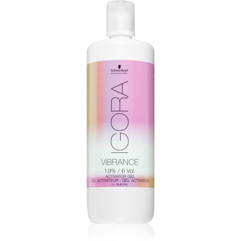 Schwarzkopf Professional IGORA Vibrance lotiune activa cu textura de gel 1,9% / 6 Vol. 1000 ml