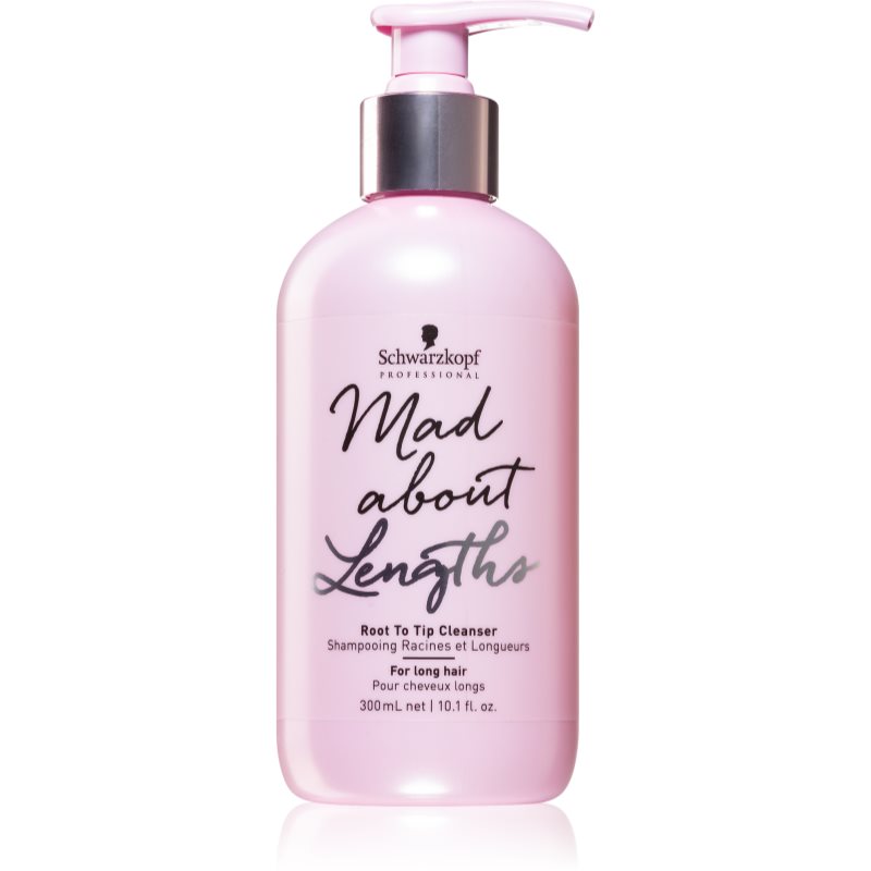 Schwarzkopf Professional Mad About Lengths sampon pentru curatare pentru toate tipurile de păr pentru părul mediu sau lung 300 ml