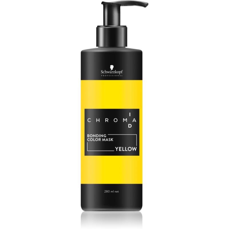 Schwarzkopf Professional Chroma ID mască intens colorantă pentru păr Yellow 280 ml