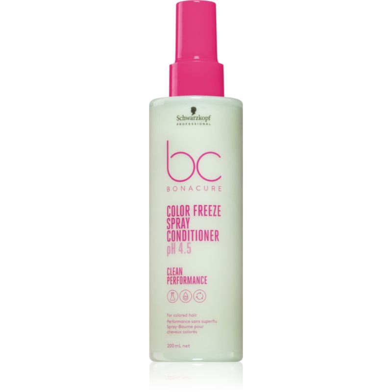 Schwarzkopf Professional BC Bonacure Color Freeze balsam (nu necesita clatire) pentru păr vopsit 200 ml