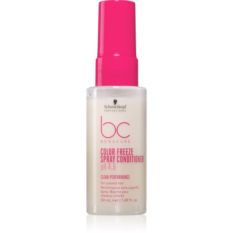 Schwarzkopf Professional BC Bonacure Color Freeze balsam (nu necesita clatire) pentru păr vopsit 50 ml