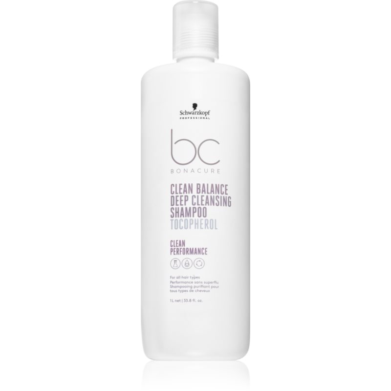 Schwarzkopf Professional BC Bonacure Clean Balance curatarea profunda a scalpului 1000 ml