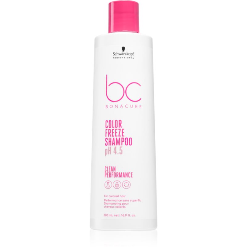 Schwarzkopf Professional BC Bonacure Color Freeze sampon protector pentru păr vopsit 500 ml