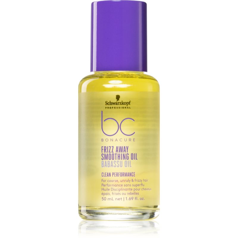 Schwarzkopf Professional BC Bonacure Frizz Away Smoothing Oil ulei pentru netezire pentru păr 50 ml