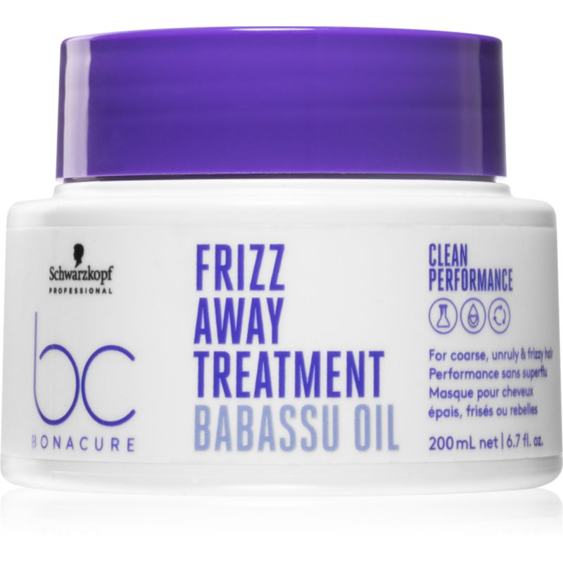 Schwarzkopf Professional BC Bonacure Frizz Away Treatment masca pentru par indisciplinat 200 ml