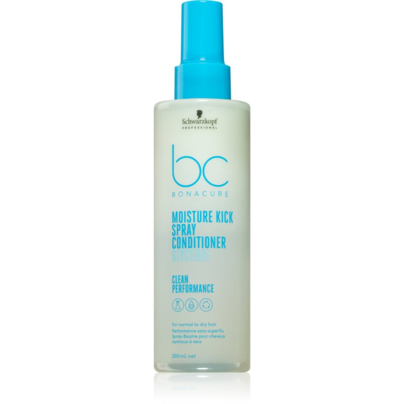 Schwarzkopf Professional BC Bonacure Moisture Kick Conditioner ohne Ausspülen für trockenes und normales Haar 200 ml