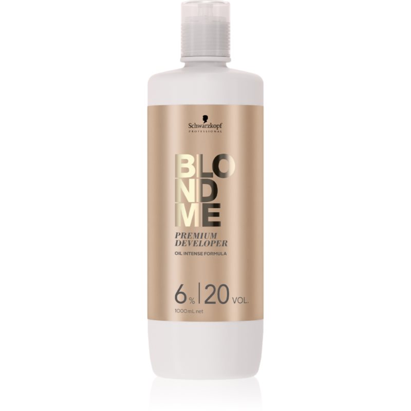 Schwarzkopf Professional Blondme Premium Developer lotiune activa 6 % Vol.20 6% / 20 Vol. 1000 ml Schwarzkopf Professional Blondme Premium Developer lotiune activa 6 % Vol.20 6% / 20 Vol. 1000 ml