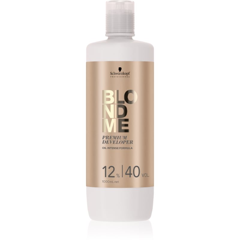 Schwarzkopf Professional Blondme Premium Developer lotiune activa 12 % 40 Vol. 12% / 40 Vol. 1000 ml Schwarzkopf Professional Blondme Premium Developer lotiune activa 12 % 40 Vol. 12% / 40 Vol. 1000 ml