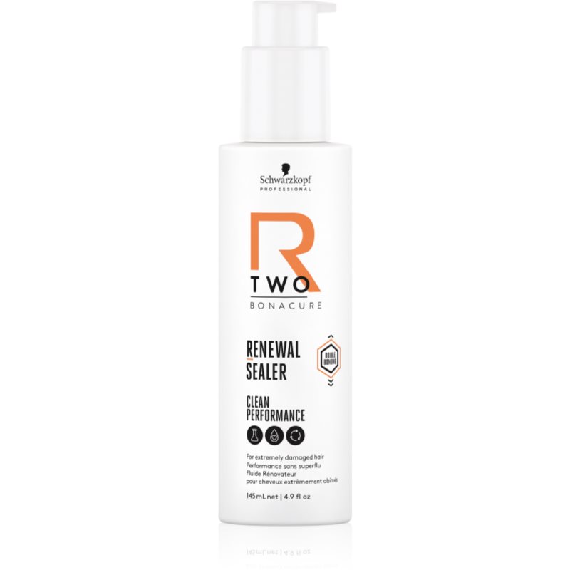 Schwarzkopf Professional Bonacure R-TWO Renewal Sealer mască regeneratoare fără clătire pentru păr 145 ml