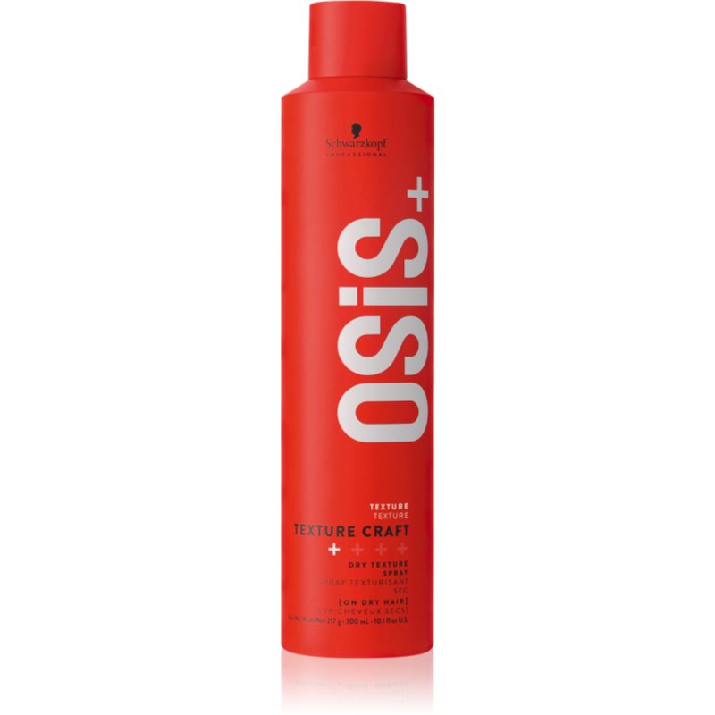 Schwarzkopf Professional Osis+ Texture Craft spray uscat texturizant 300 ml