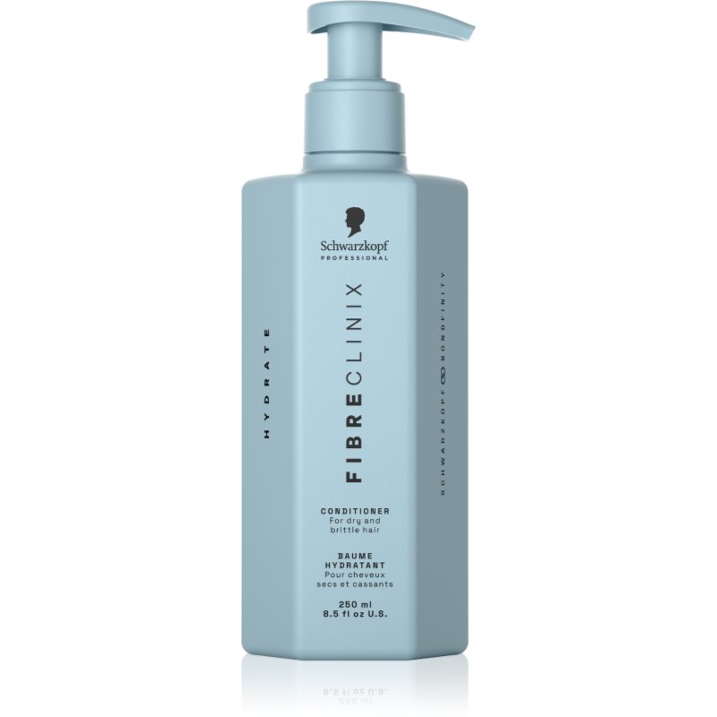 Schwarzkopf Professional Fibre Clinix Hydrate Conditioner balsam hidratant pentru par uscat 250 ml