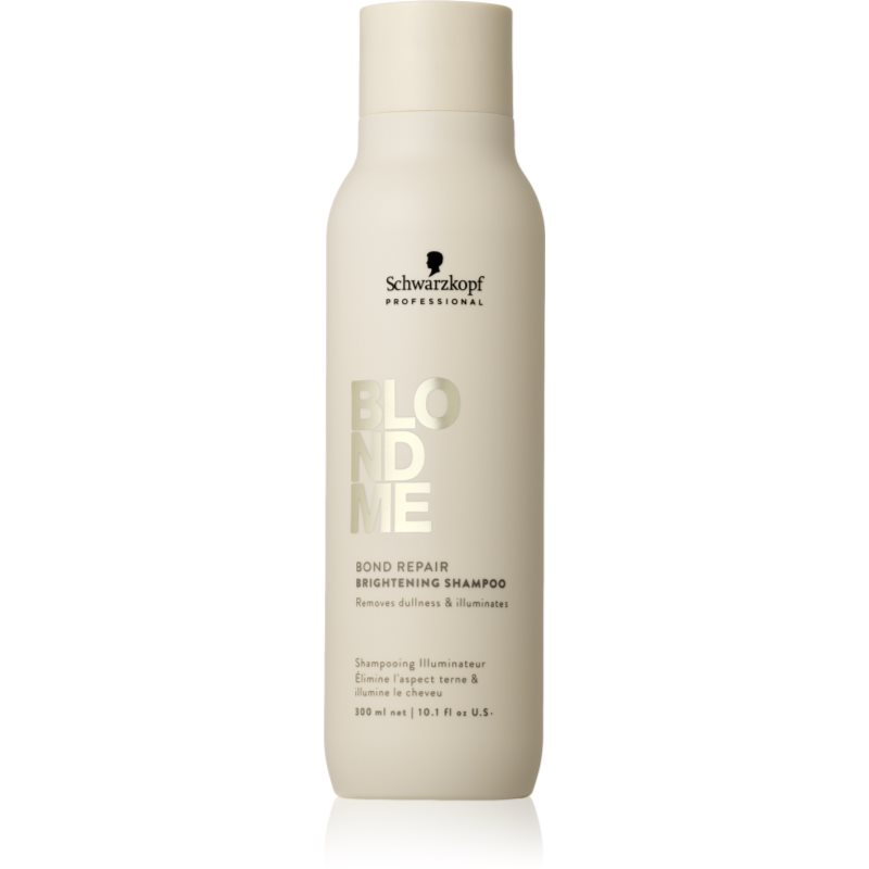 Schwarzkopf Professional Blondme Bond Repair Brightening Shampoo sampon pentru stralucire pentru par blond 300 ml