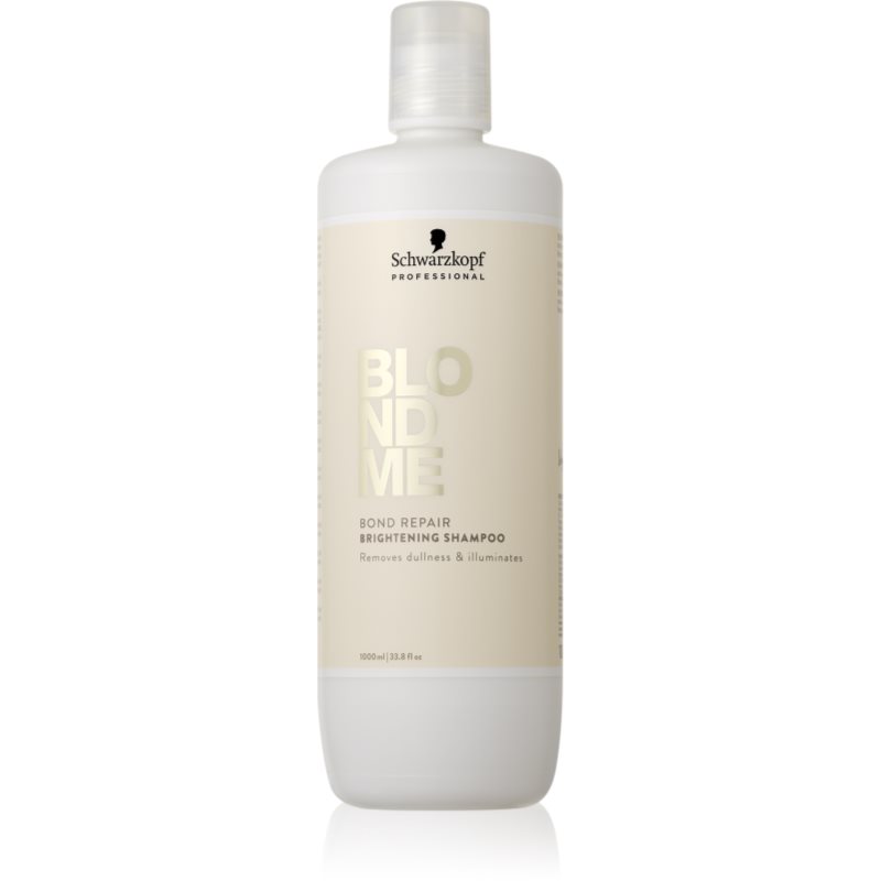 Schwarzkopf Professional Blondme Bond Repair Brightening Shampoo sampon pentru stralucire pentru par blond 1000 ml