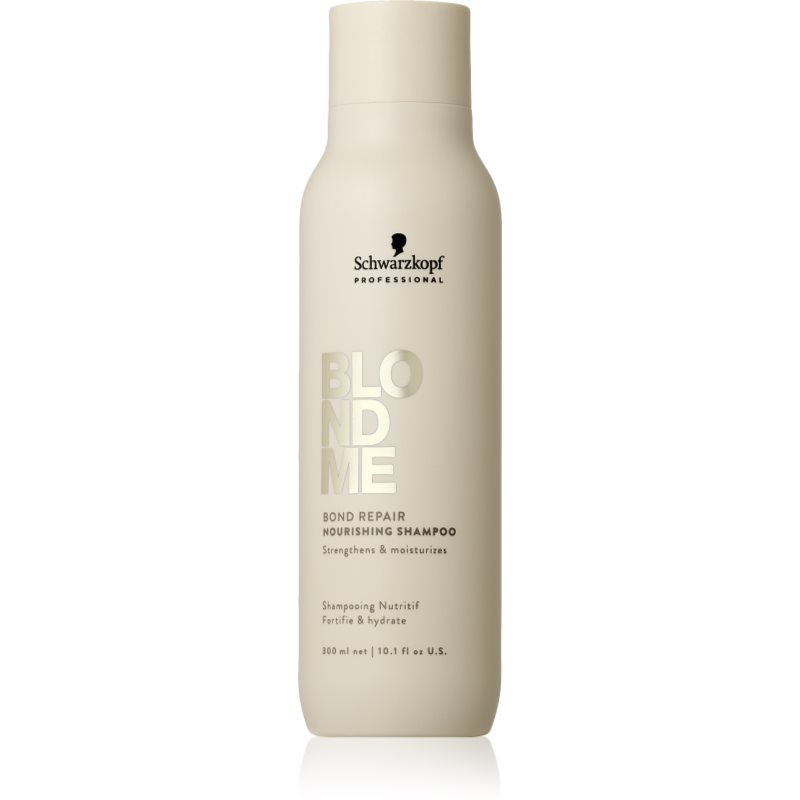 Schwarzkopf Professional Blondme Bond Repair Nourishing Shampoo șampon intens hrănitor pentru par blond 300 ml